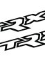 DODGE Ram TRX Hemi Hood Logo Truck Vinyl Decal Graphic Pickup PAIR