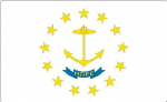 Rhode Island State Flag Decal