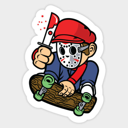 SKATER JASON STICKER