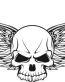 Skull Tattoos with wings 72