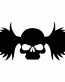 Skull Vinyl Sticker 22