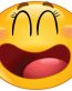 smile yawn