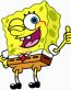 spongebob like it sticker