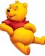winnie the pooh too much honey sticker