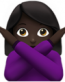 woman saying no medium emoji