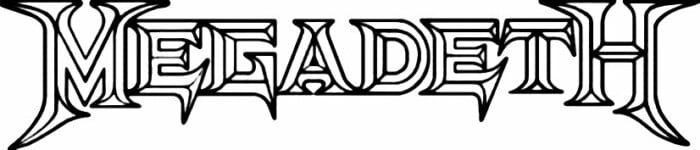 Megadeath Band Decal