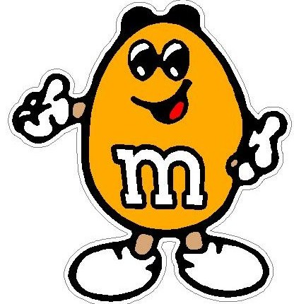 M&M PEANUT YELLOW