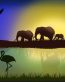 African Animal Stickers COLOR 1