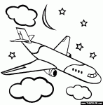 Aircraft Clipart Diecut Decal 19