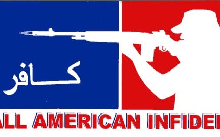 all american infidel funny bumper sticker