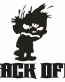 Back Off Car Decal 03