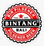 BALI BINTANG BEER BOTTLE CAP SHAPED STICKER