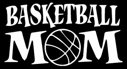 Basketball Mom Window or Wall Decal 1