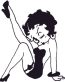 Betty Boop Decal 4