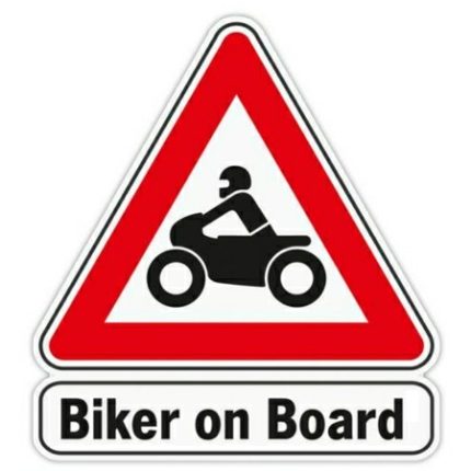 Biker On Board Sticker Pack