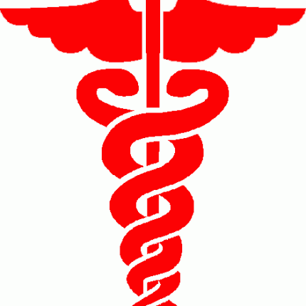 caduceus Medical Die Cut Sticker