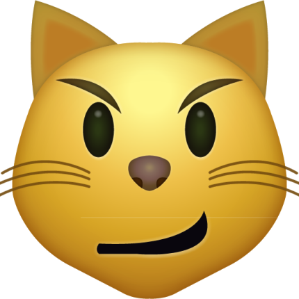 CAT Smirk Emoji