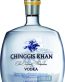 Chinggis Khan Vodka Bottle Shaped Sticker