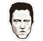 Christopher Walken Sticker