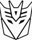 Decepticon Transformer Decals - 2