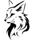 DIE CUT AUTO FOX STICKER DESIGN 10