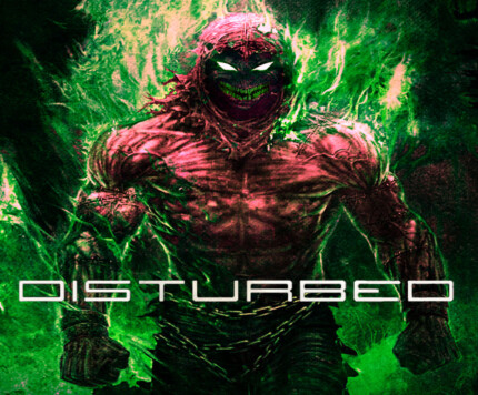 Disturbed Color Band Sticker