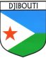 Djibouti Flag Crest Decal Sticker