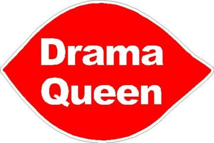 Drama Queen Sticker