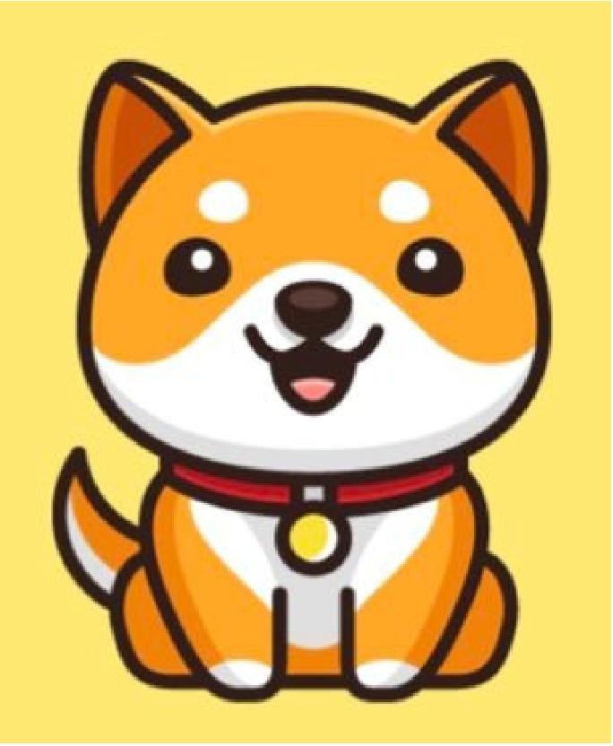 ELON BABY DOGE STICKER