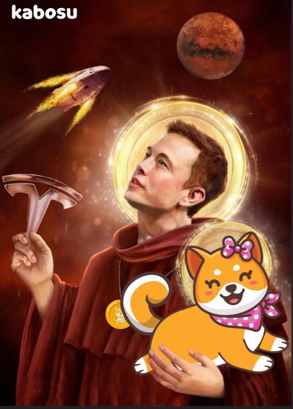 ELON DOGE FATHER STICKER