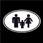 Family Oval Decal