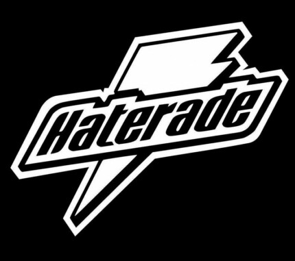 HATERADE DIE CUT AUTO DECAL