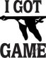 I GOT GAME Decal 4