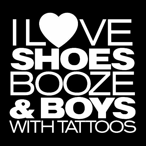 I love Shoes Die Cut Decal - Pro Sport Stickers