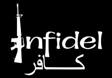 infidel gun decal