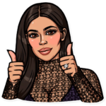 kardashian family_celebrity sticker 4