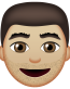 man beard emoji