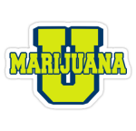 Marijuana University Sticker