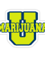 Marijuana University Sticker