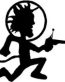 Hatchet Man Space Man Vinyl-cut-decal