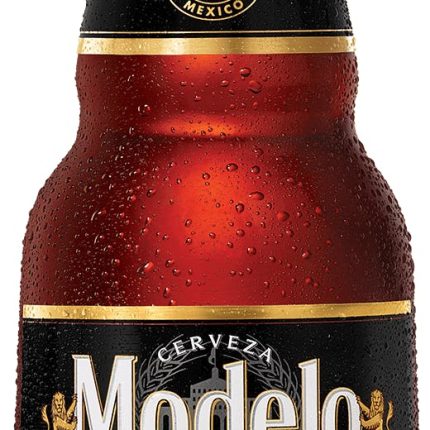 Modelo Dark Bottle Shaped Sticker