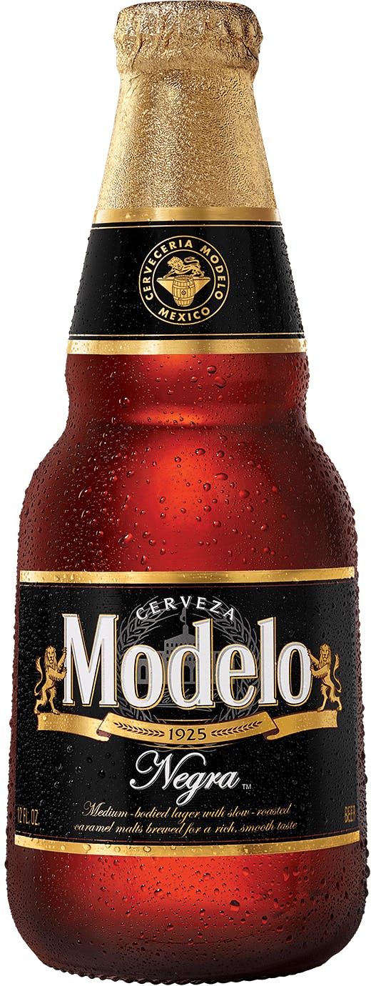 Modelo Dark Bottle Shaped Sticker