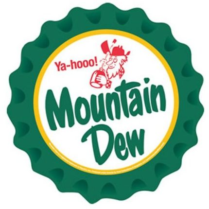 Mountain Dew Bottle Cap Decal