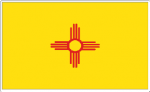 New Mexico Stste Flag Decal