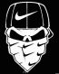 Nike Skull Diecut Vinyl Decal
