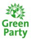 official-green-party-political car-sticker