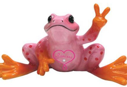 Peace Frog Color Sticker 3