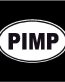 Pimp Oval Decal