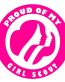proud of my girl scout die cut decal