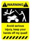 Quad Hands Off Sticker Pack